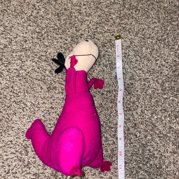Pink Dinosaur Plush Toy - Picture 3 of 4